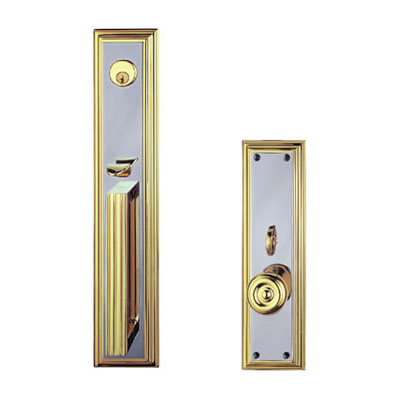 Brass Handle with Plate